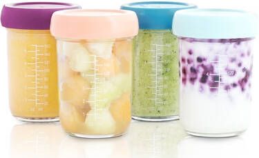 Babymoov Voedselverpakking Babybolen van glas 4 x 240 ml