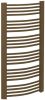 Handdoekradiator Sapho Egeon Gebogen 59.5x174.2 cm Brons Sapho online kopen