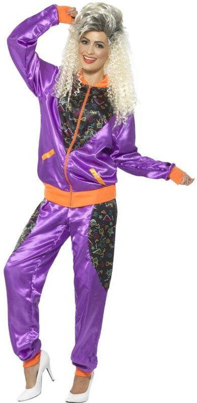 Feestbazaar Retro fout disco kostuum vrouw