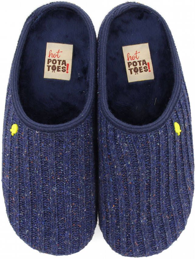Hot Potatoes Pantoffels Leonding 64668 Blauw