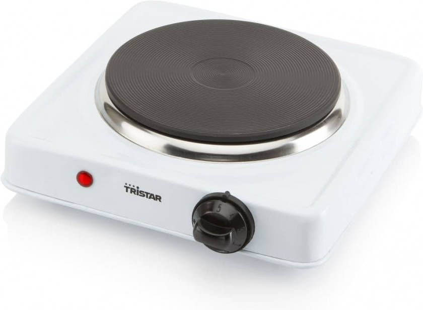 Tristar Kookplaat Enkel 15cm, 1100Watt, Regelbaar 5 Standen
