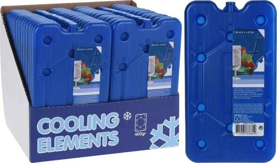 Merkloos Koelelement Blauw 24 X 14 Cm Handig Voor Een Dagje Weg