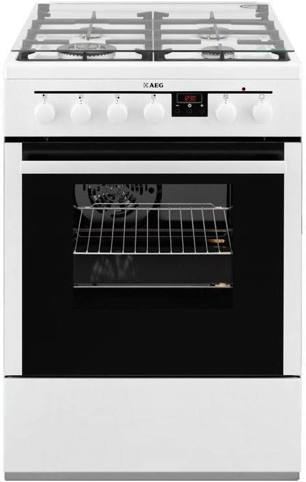 AEG 47886GT-MN Gas-elektrische fornuizen Roestvrijstaal
