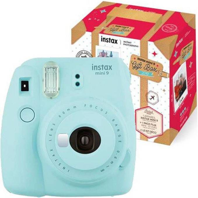 Fujifilm Instax Mini 9 Gift Pack (Lichtblauw)
