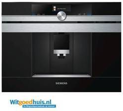 Siemens CT636LES1 inbouw koffiemachine restant model met oneTouch...
